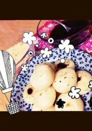 まん丸お月様はフワフワお団子-レシピのメイン写真