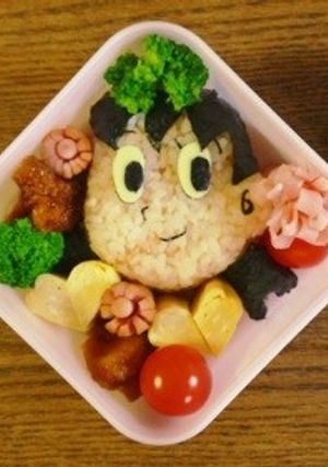 ドラえもん＊しずかちゃん弁当-レシピのメイン写真
