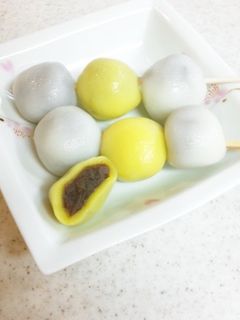 簡単!絶品お月見だんご♪-レシピのメイン写真