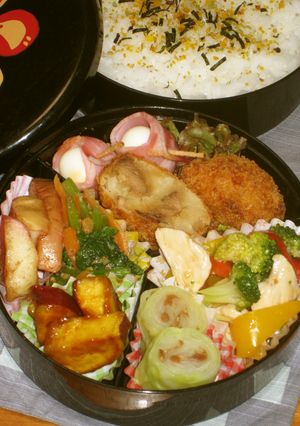 from神奈川★まぐろのコロッケ弁当-レシピのメイン写真