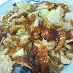 A picture of キャベツと豚肉のサッパリ炒め.