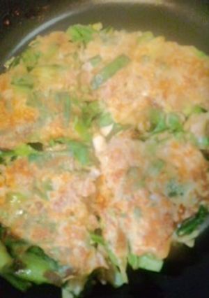 ニラお好み焼き-レシピのメイン写真