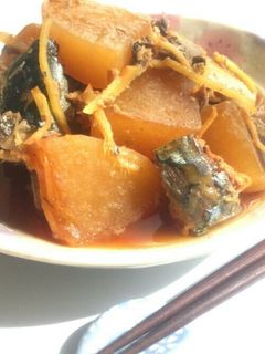 さば缶と大根の煮物-レシピのメイン写真