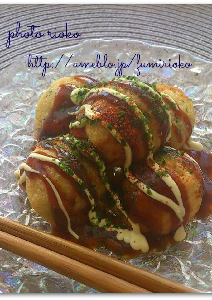 ＊わさマヨチーズのたこ焼き＊-レシピのメイン写真