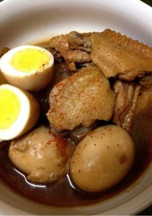 フライパンで作る手羽先と大根の照煮 話題-レシピのメイン写真