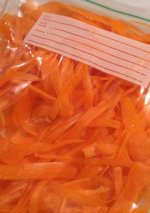 にんじんの冷凍保存-レシピのメイン写真