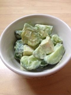 きゅうりとアボカドのサラダ-レシピのメイン写真