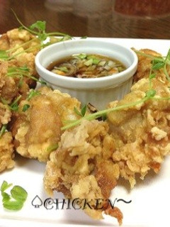 竜田揚げ&ネギソース添え-レシピのメイン写真