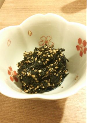 海苔の佃煮~たっぷりゴマ入り!-レシピのメイン写真