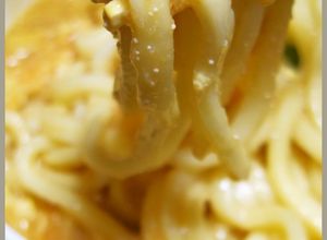 めんつゆで明太あんかけ玉子とじのおうどん-レシピのメイン写真