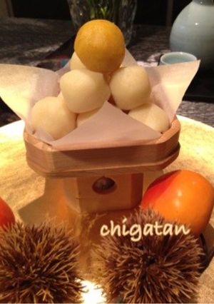 お月見団子…我が家の十五夜❶…-レシピのメイン写真