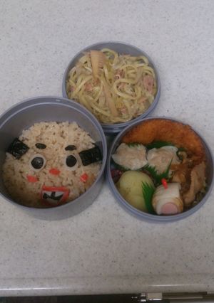 キャラ弁!ちっちゃいおっさん-レシピのメイン写真