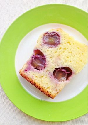 ゴロゴロ♥まるごとブドウのパウンドケーキ-レシピのメイン写真