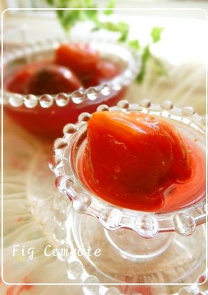 ♡いちじくのコンポート♡ワイン煮♡-レシピのメイン写真