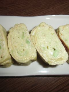 ずんだいり卵焼き-レシピのメイン写真