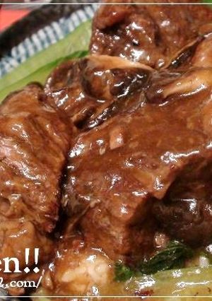 とろける〜美味しさっ♪牛バラ飯-レシピのメイン写真