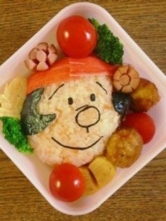 ドラえもん*ジャイ子弁当-レシピのメイン写真