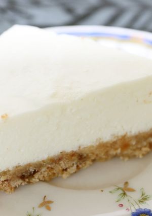 ヨーグルトと卵白で★レアチーズケーキ-レシピのメイン写真