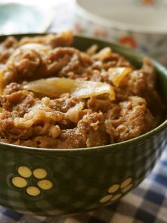 簡単☆我が家の牛丼-レシピのメイン写真