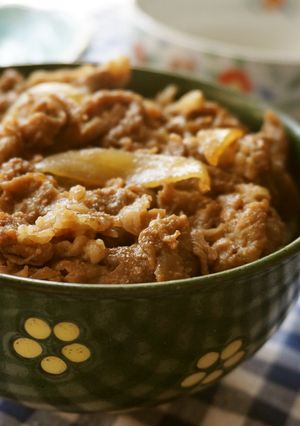 簡単☆我が家の牛丼-レシピのメイン写真