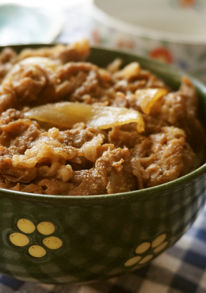 簡単☆我が家の牛丼-レシピのメイン写真