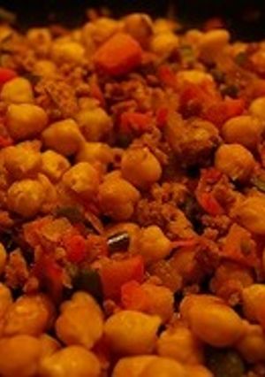 ひよこ豆の野菜炒め-レシピのメイン写真