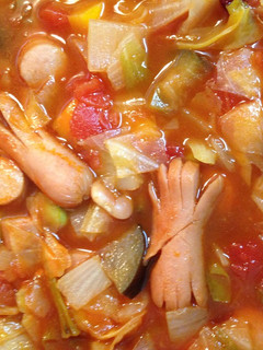 お野菜ごろごろ!ミネストローネ!-レシピのメイン写真