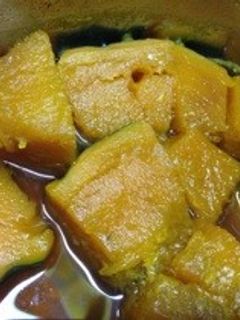 かぼちゃの煮付け-レシピのメイン写真