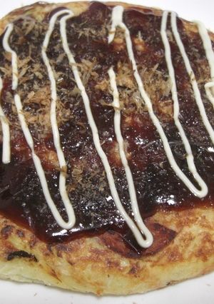 チーズ入りお好み焼き-レシピのメイン写真