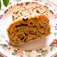 HMで簡単!玉ねぎとハムのケークサレ