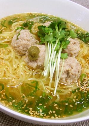 鶏塩 コンソメラーメン-レシピのメイン写真