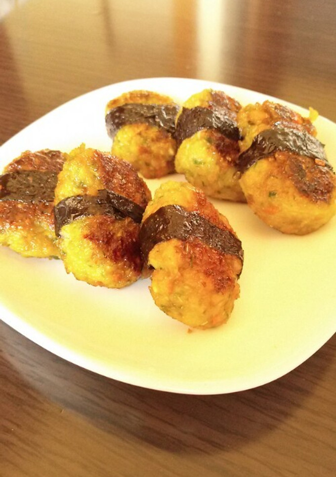 残った餃子の具で ～のり巻き照り焼き～-レシピのメイン写真