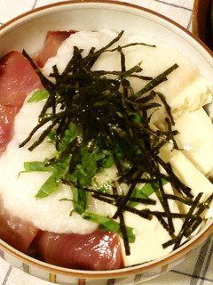 山かけ絹豆腐まぐろ丼-レシピのメイン写真
