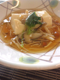 豆腐のきのこあん-レシピのメイン写真