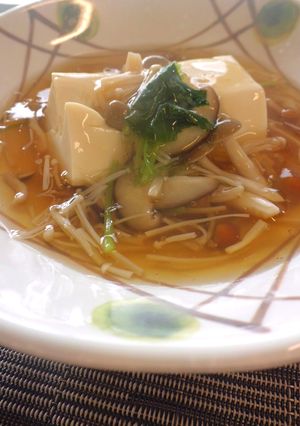 豆腐のきのこあん-レシピのメイン写真