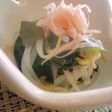 甘酢生姜入り酢の物