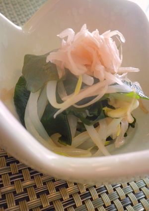 甘酢生姜入り酢の物-レシピのメイン写真
