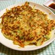 お好み焼き粉で簡単チヂミ