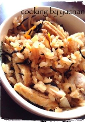 ひじきたっぷり♡炊き込みご飯-レシピのメイン写真