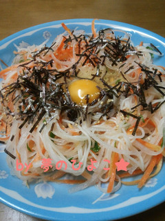 消化酵素たっぷり♪ヘルシー大根そうめん-レシピのメイン写真