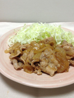 ◯ うすくち醤油仕立ての豚肉生姜焼き ◯-レシピのメイン写真