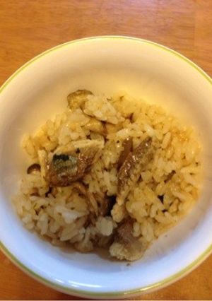秋刀魚の炊き込みご飯-レシピのメイン写真