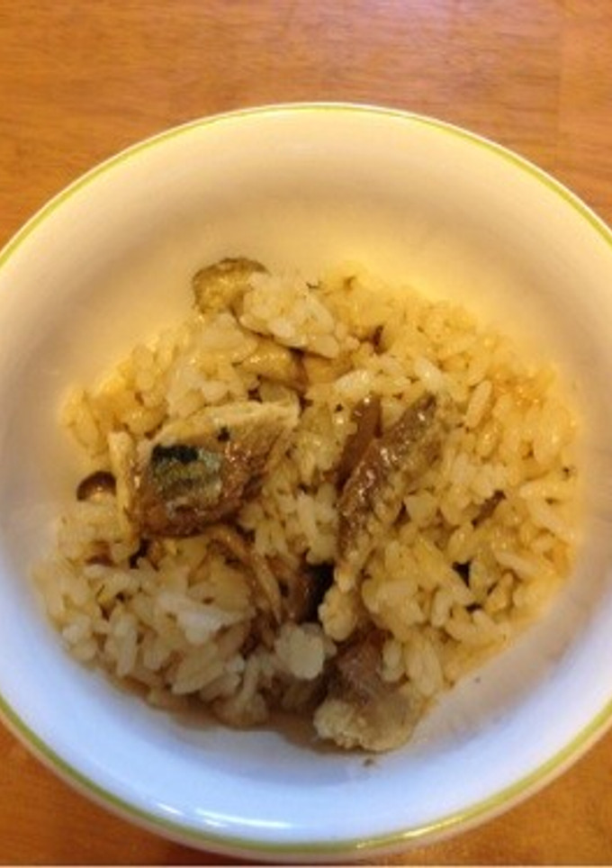 秋刀魚の炊き込みご飯-レシピのメイン写真