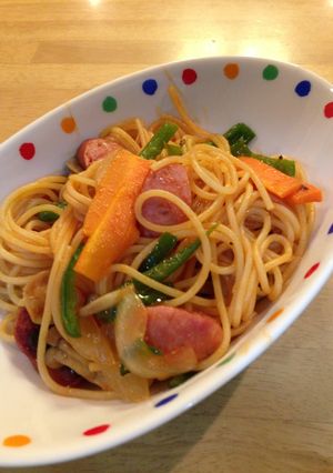 簡単すぎるけど、美味しいナポリタン♫-レシピのメイン写真