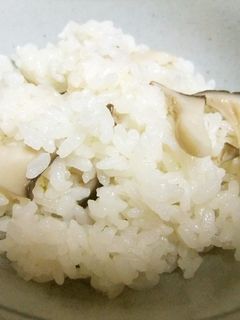 エリンギで、なんちゃってマツタケご飯♪-レシピのメイン写真