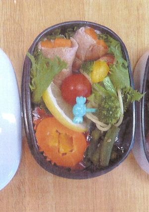 三食おむすびと人参カボチャで想いをつなぐ-レシピのメイン写真