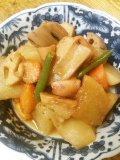 大根とレンコンの煮物-レシピのメイン写真