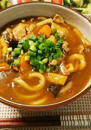 残りカレーリメイクカレーうどん-レシピのメイン写真