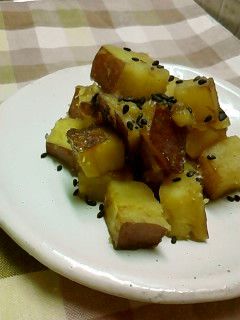 さつまいものおかず☆甘辛サイコロ煮-レシピのメイン写真