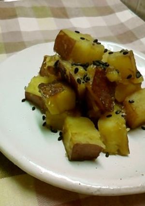 さつまいものおかず☆甘辛サイコロ煮-レシピのメイン写真